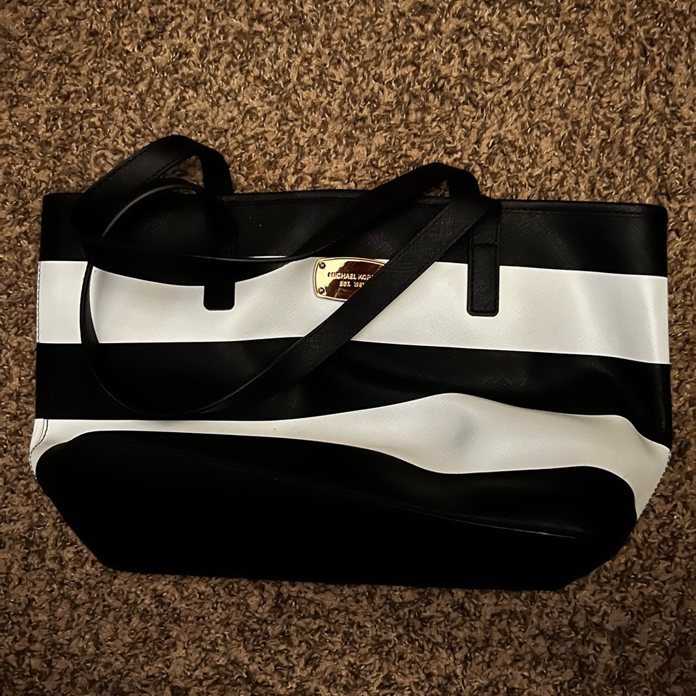 Jet Set Travel Stripe Michael Kors Travel Tote